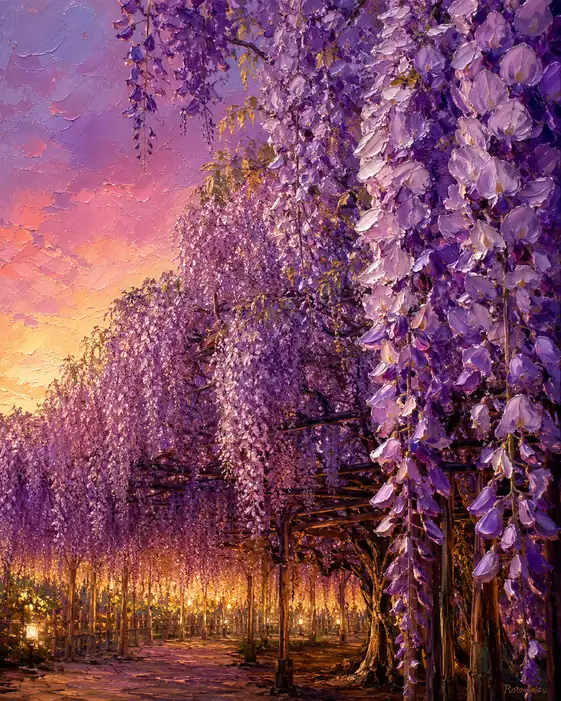The Last Light Beneath the Blossoms