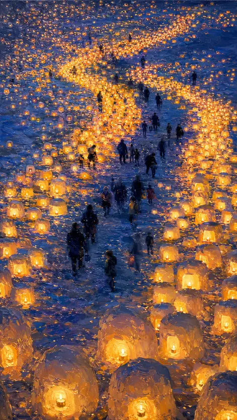 We Dissolve into the River of Light