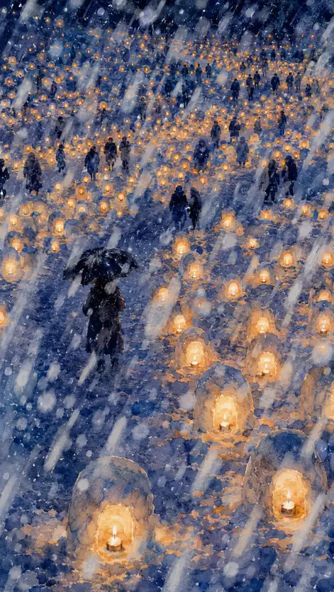 Through the Snow, Toward the Gathering Light
