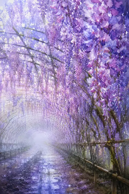 霧の向こうで花が待つ