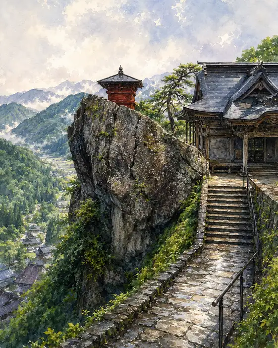 The Mountain Grants a Narrow Path
