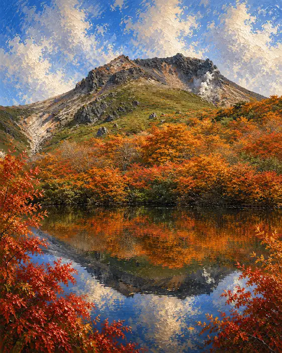 A Second Mountain Beneath the Leaves