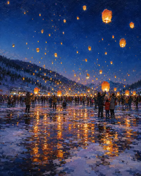 A Thousand Prayers Bloom in the Silver Night