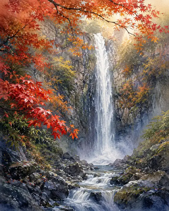 紅を貫く白い声