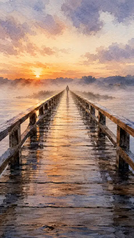 Toward a Shore the Mist Conceals