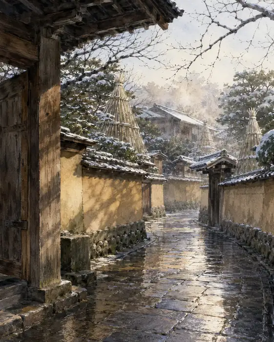 Sunlight Returns to the Winter Walls