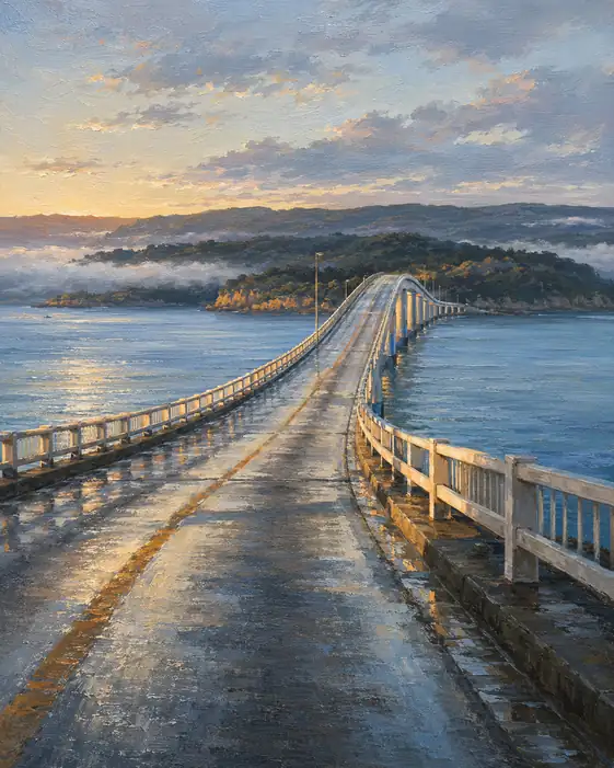 A Road Laid Across the Morning