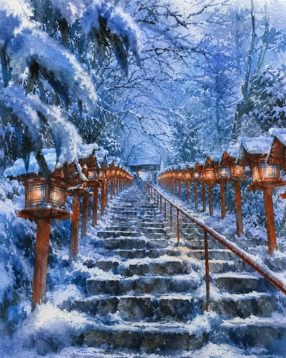 The Stairway Winter Cannot Silence