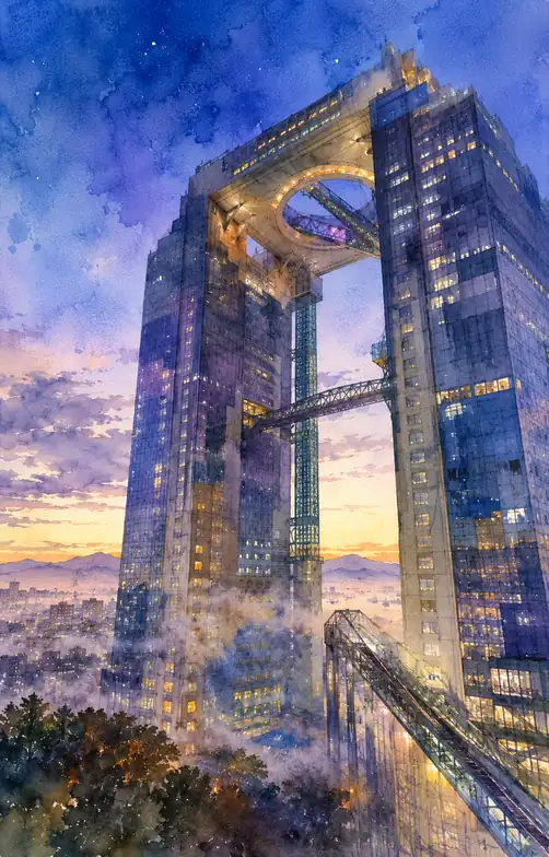 A Gate Raised for the Sky