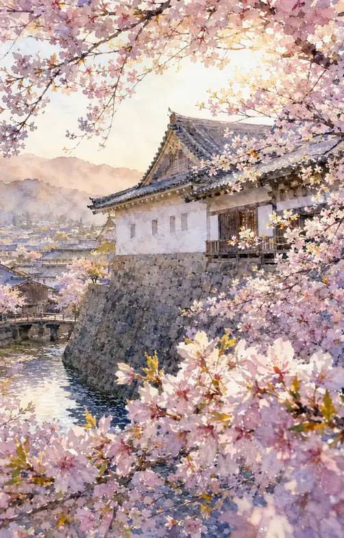Spring Crowns the Old Walls
