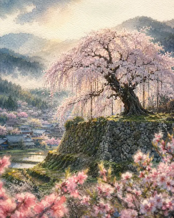 A Thousand Springs Beneath One Cherry
