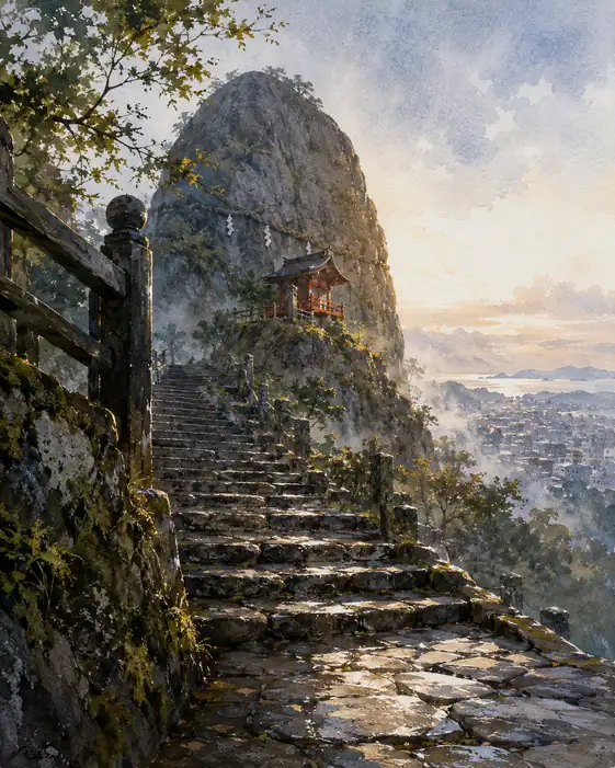 山の心に祈りは宿る