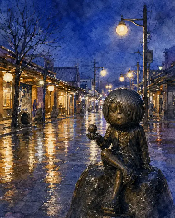 雨を待ちつづけた小さな妖