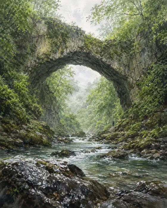 川は大地の眼をくぐる