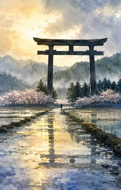 The Gate That Makes Morning Sacred