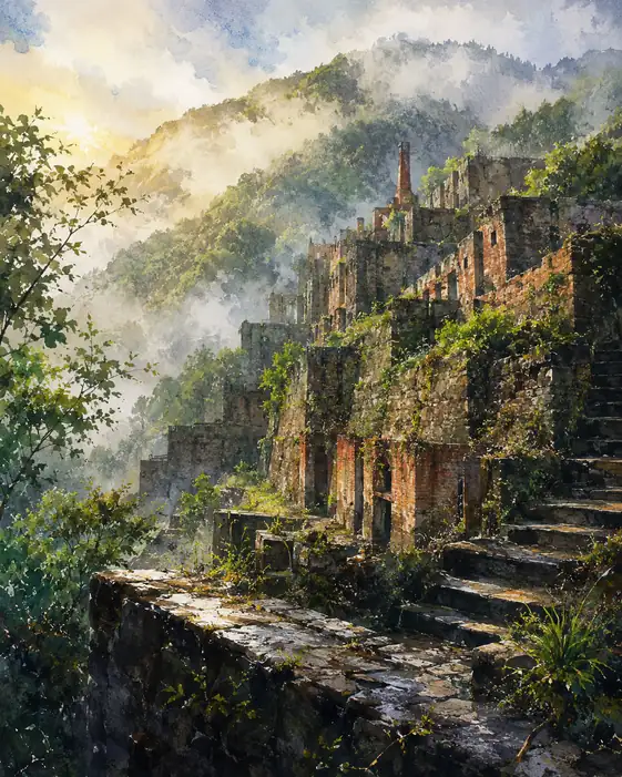 The Mountain Reclaims Its City of Copper