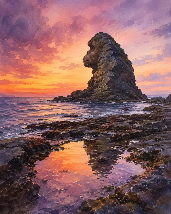 The Ancient Watcher of the Tide