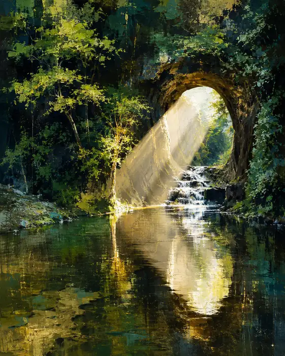 The Forest Keeps a Door of Light