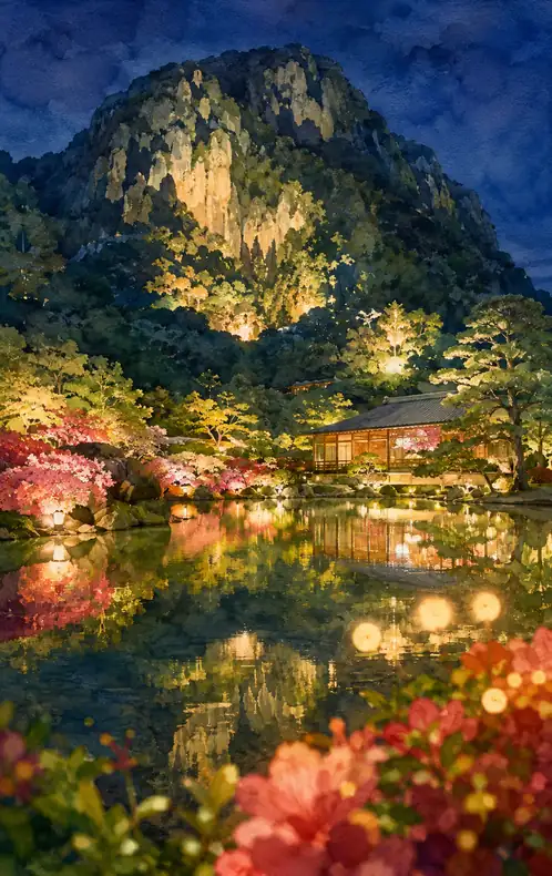 The Mountain Kindles a Garden of Stars