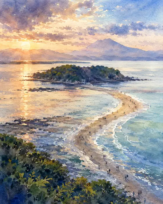 The Tide Lays Down a Path to Prayer
