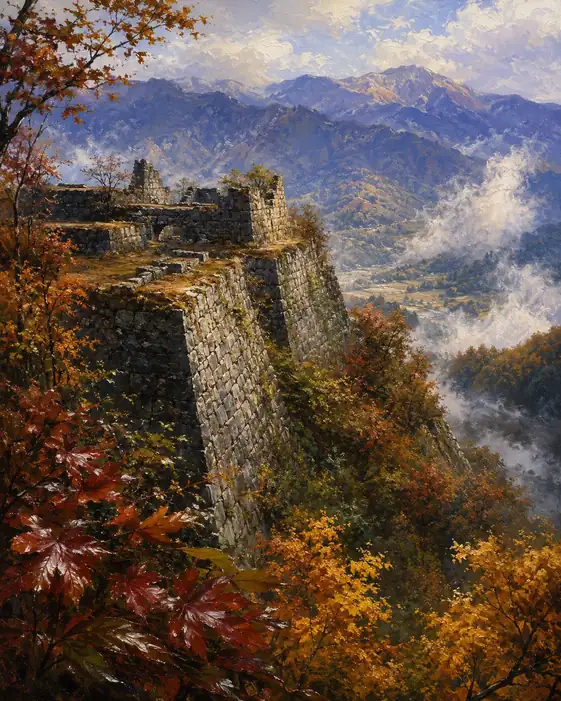 The Ruins Keep Watch Over Autumn