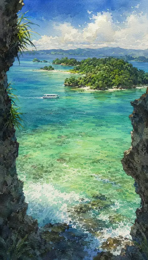 The Hidden Sea Opens Its Green Heart