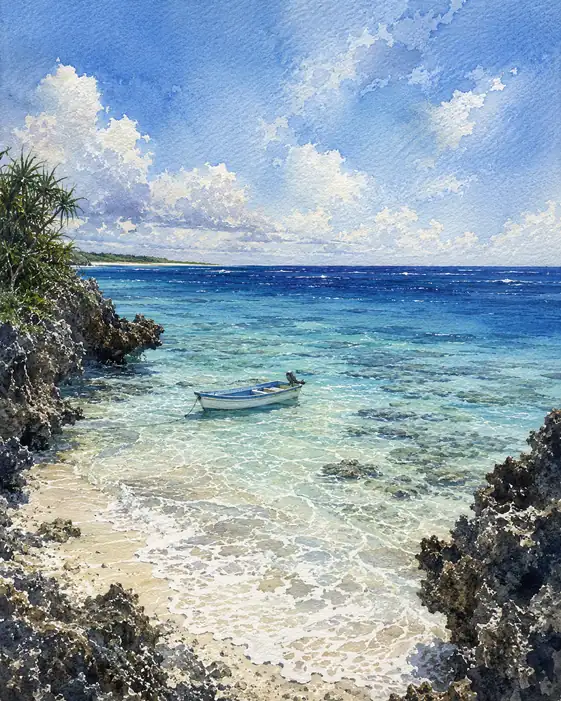 A Small Boat Borrowed from Summer