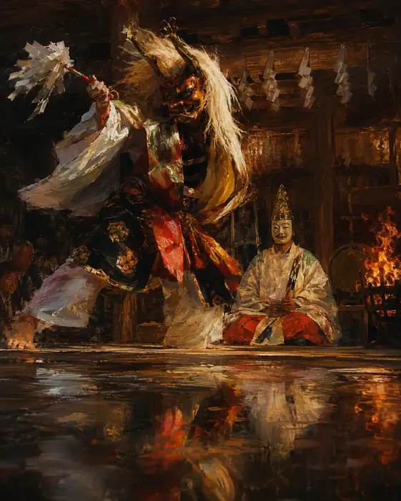 The Demon Dances at the Edge of Fire