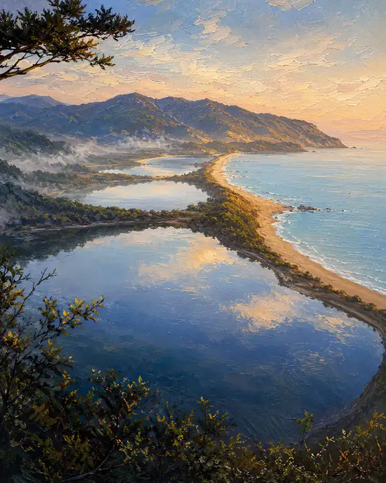 The Coast Draws a Line Between Two Dreams