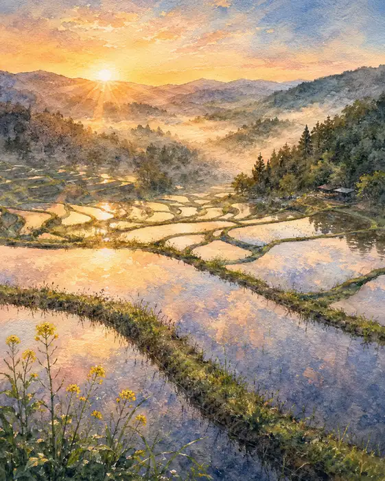 Dawn Sleeps in a Thousand Fields