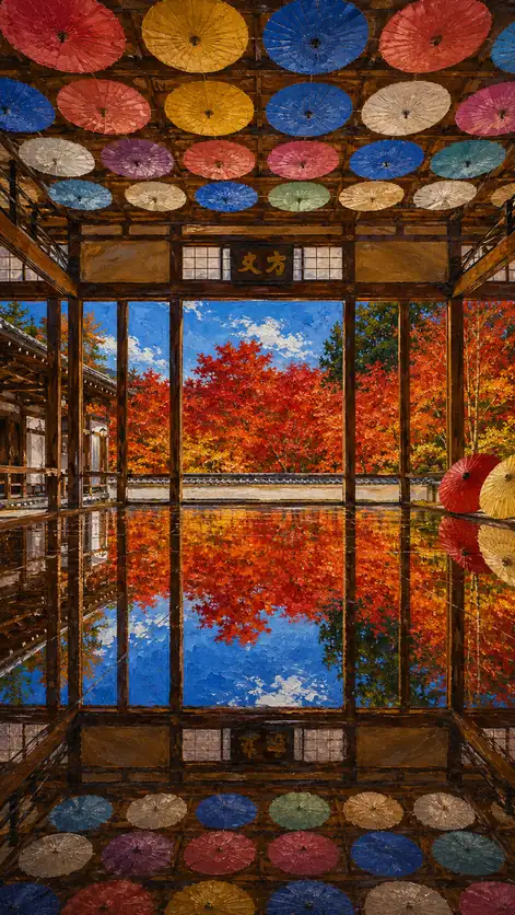 A Thousand Circles above the Crimson Lake