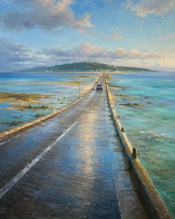 The Road That Walks into the Sea
