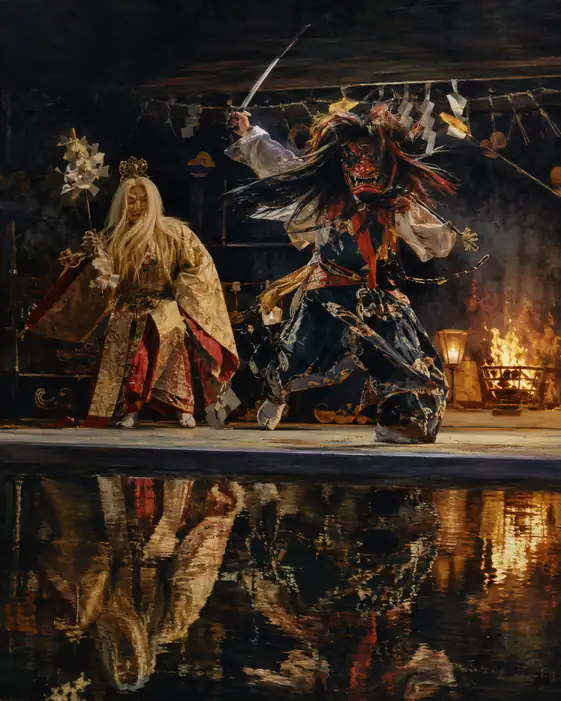 Legends Meet upon the Water Stage