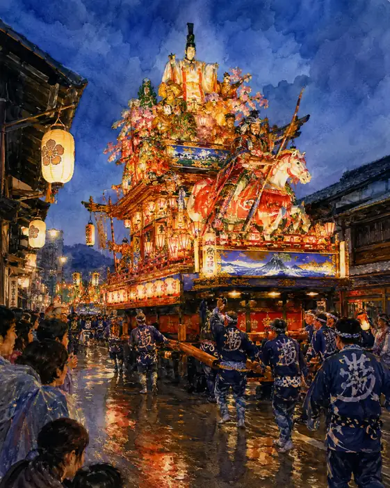 The City Blooms into a Festival