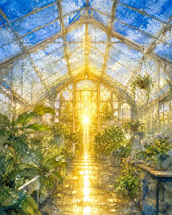The Greenhouse Keeps a Private Sun