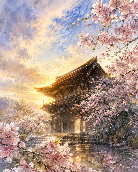 Spring Knocks on the Ancient Gate
