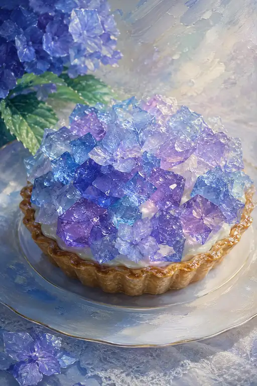 Hydrangeas Cut from Summer Glass