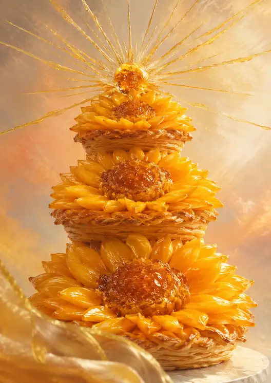 Sunflowers Carry the Sun Higher