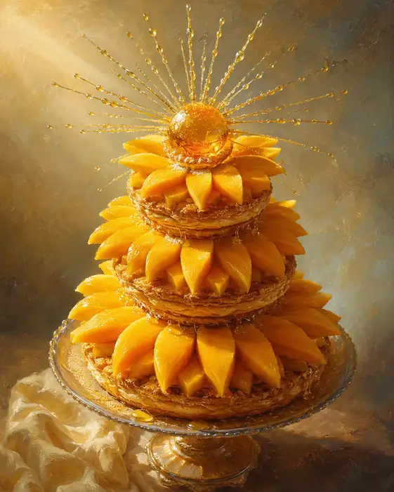 Sunflower Crown of Honeyed Light