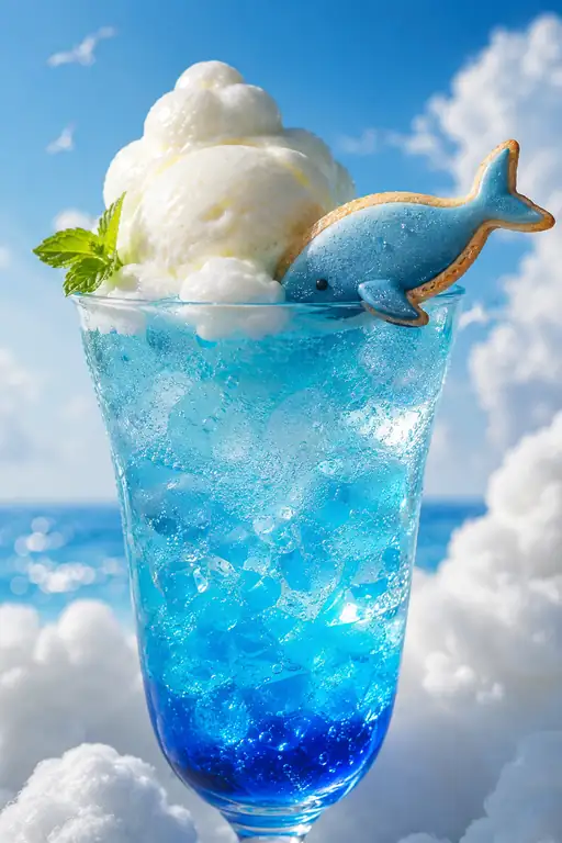 The Summer Cloud the Dolphin Fell in Love With