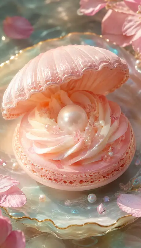 A Pearl Sleeps in a Pink Shell