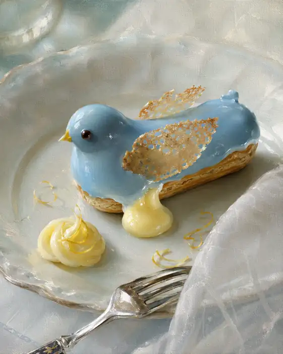 The Blue Bird Carries Lemon Dawn