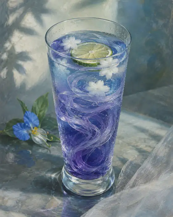 Dewflower Swirls Through Summer