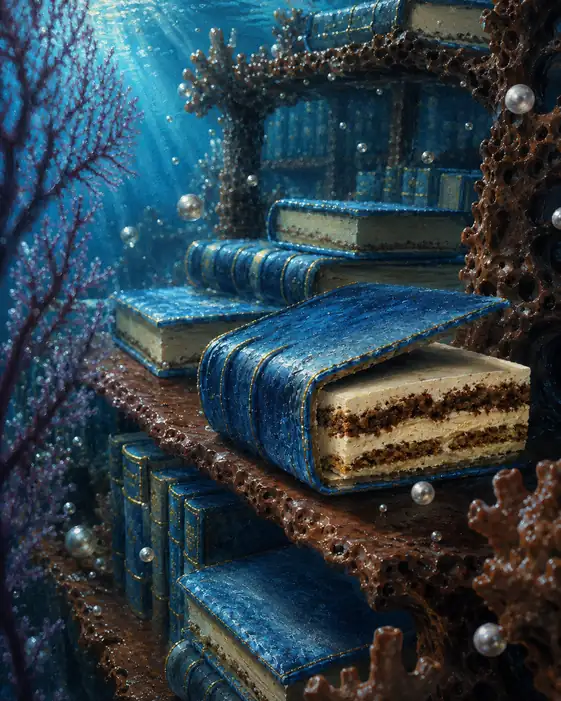 The Library Where Sweet Stories Sleep Undersea