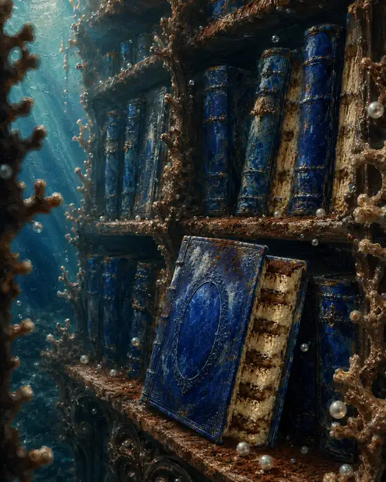 The Library Beneath the Sleeping Tide