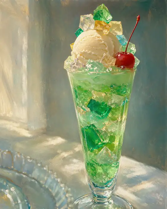 An Emerald Tower for a Cherry