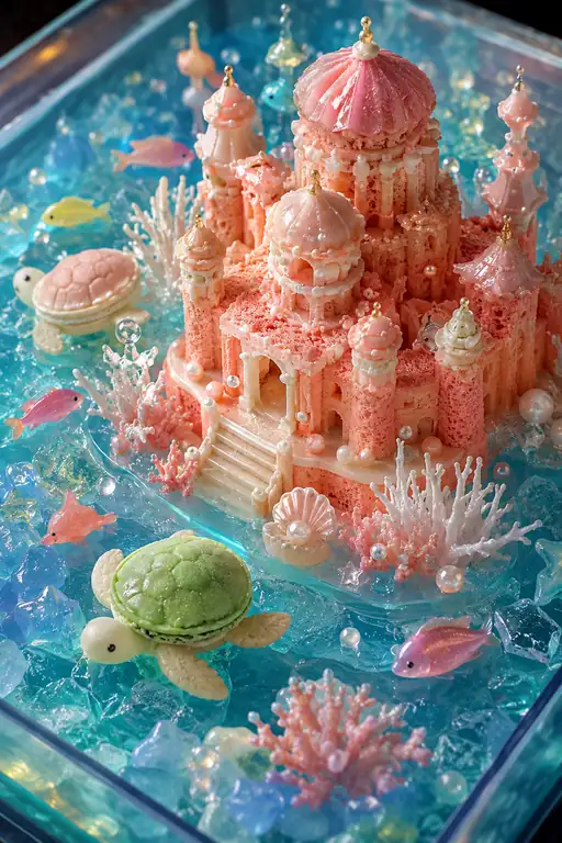 The Little Dragon Palace Beneath a Sugar Sea