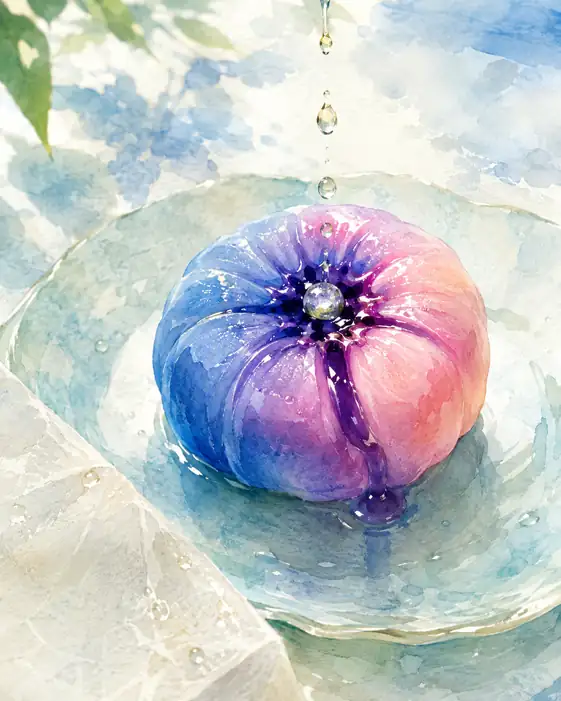 Morning Glory Changes Its Secret Color
