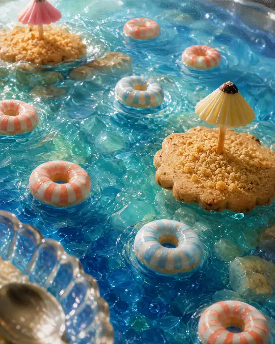 A Tiny Vacation in a Blue Cove