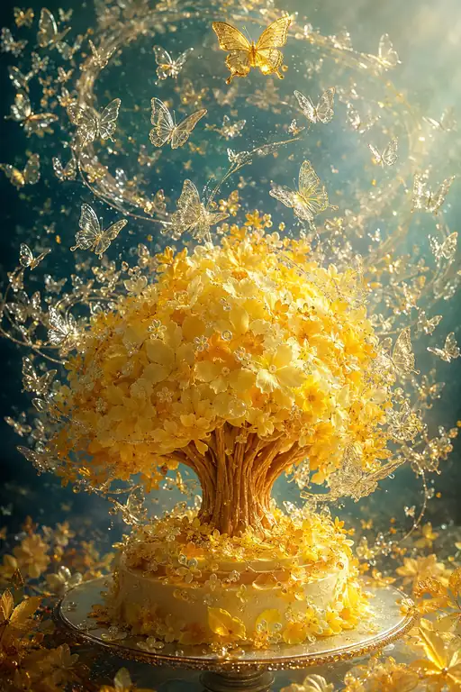 A Thousand Butterflies Rise from the Lemon Tree